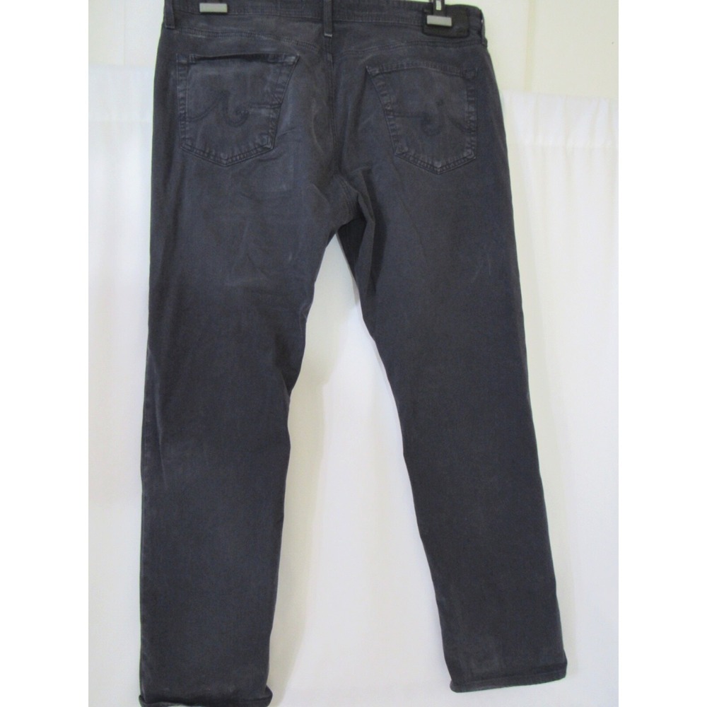 AG Adriano Goldschmied The Graduate Size 38/32 Black 97% Cotton Men's Jeans‎